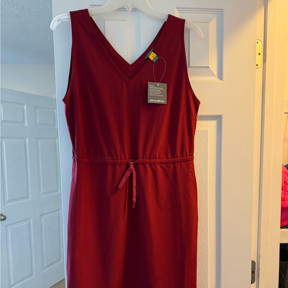 NWT Eddie Bauer easy tank departure dress Sz small